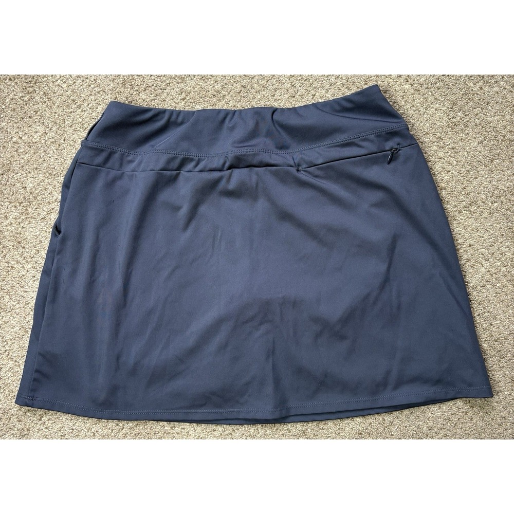 TOMMY BAHAMA Golf Women's Medium Skort Navy‎ Blue Tennis Pickleball Pockets - Picture 5 of 8